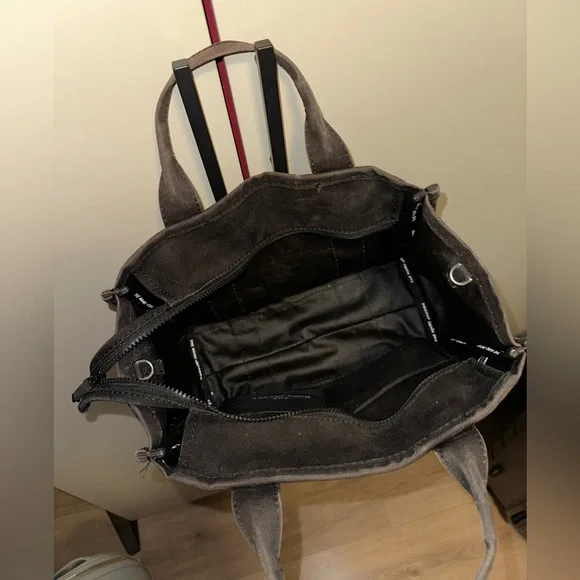 Authentic Marc Jacobs Black Tote Bag Medium Y2K - Picture 7 of 11